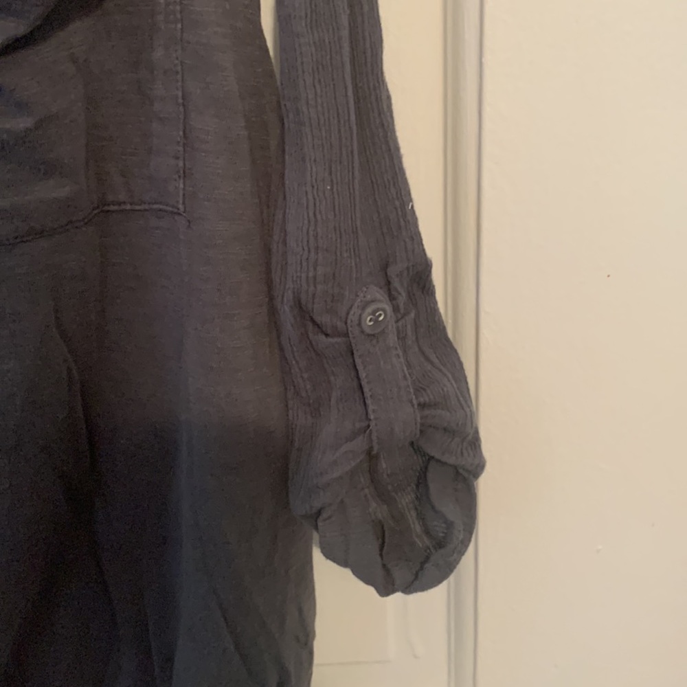 Anthropologie Grey Top - Picture 3 of 3